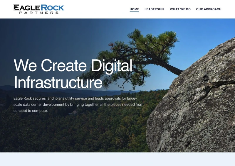 Eagle Rock Partners website working demo.